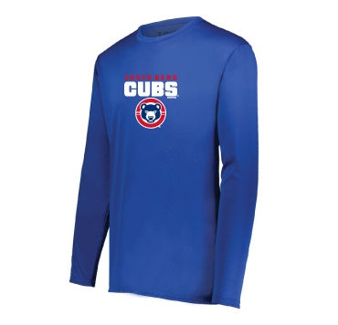 South Bend Cubs Men's LS Performance Tee