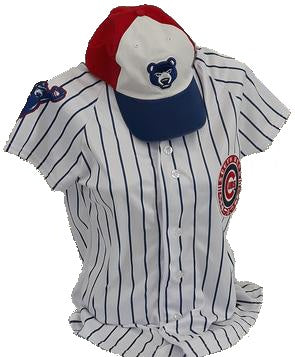 Genuine Merchandise, Tops, Genuine Merchandise Chicago Cubs Button Down  Shirt